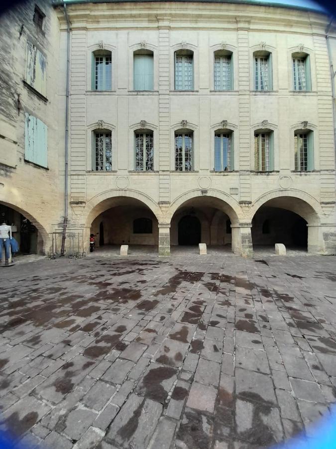 Petit Cocon En Plein Centre Historique D'Uzes - Place Aux Herbes En Zone Pietonniere Exteriör bild